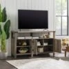 2 Door Farmhouse Highboy TV Stand For TVs Up To 65" Gray Wash - Saracina Home 2 2 Door Farmhouse Highboy TV Stand For TVs Up To 65" Gray Wash - Saracina Home -Saracina Home Shop GUEST 009af4d4 88c4 4ace 83cd e186a98a4b9b