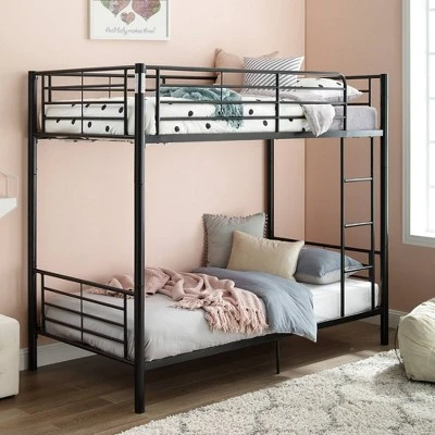 Twin Over Twin Analise Metal Bunk Bed - Saracina Home Twin Over Twin Analise Metal Bunk Bed - Saracina Home -Saracina Home Shop GUEST 01b9c11c 350a 4708 b1a7 3e76df472255
