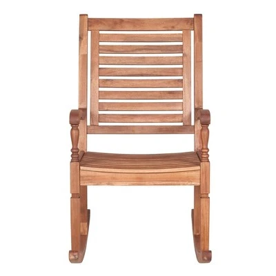 Bamberg Transitional Acacia Wood Outdoor Rocking Chair - Saracina Home Bamberg Transitional Acacia Wood Outdoor Rocking Chair - Saracina Home -Saracina Home Shop GUEST 01f0450b afb1 4b0e 9aa2 602f28765fbb