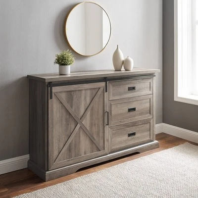 Orson Transitional Sliding X Barn Door Sideboard with 3 Drawers - Saracina Home Orson Transitional Sliding X Barn Door Sideboard With 3 Drawers - Saracina Home -Saracina Home Shop GUEST 03fa23ef 3dca 40e2 b352 9011650b4d69