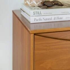 Mid-Century Modern Contoured 5 Drawer Chest Of Drawers - Saracina Home -Saracina Home Shop GUEST 044b0b81 ee01 4339 bfb9 92eaa6c20deb