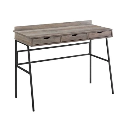 3 Drawer Angled Writing Desk with Cord Management Slots - Saracina Home 3 Drawer Angled Writing Desk With Cord Management Slots - Saracina Home -Saracina Home Shop GUEST 08607be3 18d2 4311 8098 77275bffc72e
