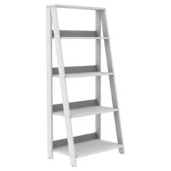 55" Thatcher Transitional Wood 4 Shelf Ladder Bookshelf - Saracina Home 12 55" Thatcher Transitional Wood 4 Shelf Ladder Bookshelf - Saracina Home -Saracina Home Shop GUEST 0904d5a7 fe57 4453 8b62 36157b06d31d