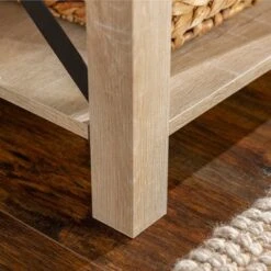 Sophie Rustic Industrial X Frame Entry Bench With 3 Cubbies - Saracina Home -Saracina Home Shop GUEST 0b1b82c2 140a 4875 8106 59a3ee415b81