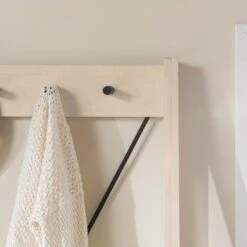 68" Solid Wood X Back Angled Hall Tree White Wash - Saracina Home 14 68" Solid Wood X Back Angled Hall Tree White Wash - Saracina Home -Saracina Home Shop GUEST 0f0fd1e1 5cb3 4fd8 b264 12424ce3da85