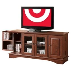 4 Door Closed Storage TV Stand For TVs Up To 55" - Saracina Home 6 4 Door Closed Storage TV Stand For TVs Up To 55" - Saracina Home -Saracina Home Shop GUEST 0fa4ec13 345c 4eb4 a288 db9b184f2410