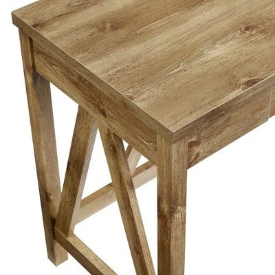 Taylen A Frame Transitional 1 Drawer Writing Desk - Saracina Home Taylen A Frame Transitional 1 Drawer Writing Desk - Saracina Home -Saracina Home Shop GUEST 101376a5 7474 4846 9e06 ac984f30a17b