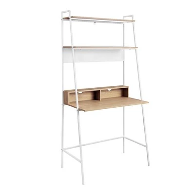 36" Writing Desk with Open Storage Ladder Bookshelf - Saracina Home 36" Writing Desk With Open Storage Ladder Bookshelf - Saracina Home -Saracina Home Shop GUEST 108fd04d 734b 4161 811d 43686b237442