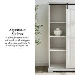 Owens Farmhouse Sliding Barn Door Storage Hutch - Saracina Home 8 Owens Farmhouse Sliding Barn Door Storage Hutch - Saracina Home -Saracina Home Shop GUEST 1111a4c7 814c 44a0 80be ecf545ea7ff7
