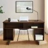 DuPonte Modern Double Sided Pedestal Executive Desk Dark Walnut - Saracina Home 2 DuPonte Modern Double Sided Pedestal Executive Desk Dark Walnut - Saracina Home -Saracina Home Shop GUEST 1871630c f047 4b8e b465 889d4c1ca0e0