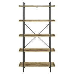 68" 5 Tray Shelf Urban Pipe X Back Bookshelf - Saracina Home 4 68" 5 Tray Shelf Urban Pipe X Back Bookshelf - Saracina Home -Saracina Home Shop GUEST 18cd1433 31a3 4be1 8f59 f88c9c732217