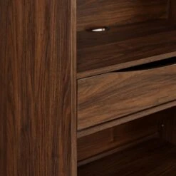 72.5" Mid-Century Modern 1 Drawer Angled Bookshelf - Saracina Home 7 72.5" Mid-Century Modern 1 Drawer Angled Bookshelf - Saracina Home -Saracina Home Shop GUEST 190a89ec 2b04 42d5 9f22 913c71718a93