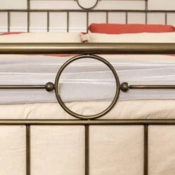 Raven Industrial Vintage Metal Pipe Bed - Saracina Home -Saracina Home Shop GUEST 1a1a3b5f 0875 408e 9cac f0efdb495fb3