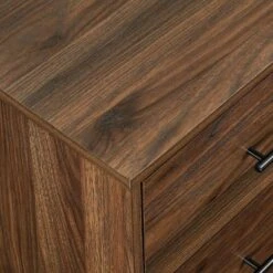 Sana Modern Triple Storage TV Stand For TVs Up To 80" Dark Walnut - Saracina Home 4 Sana Modern Triple Storage TV Stand For TVs Up To 80" Dark Walnut - Saracina Home -Saracina Home Shop GUEST 1aaee79e 19f9 4ed2 8ca6 aac7069e046b