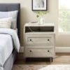 Transitional 2 Drawer Nightstand With USB Port - Saracina Home 2 Transitional 2 Drawer Nightstand With USB Port - Saracina Home -Saracina Home Shop GUEST 1b686574 2313 4386 9820 c1f908f67752