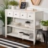 48" Farmhouse Solid Wood 2 Drawer Buffet White - Saracina Home 2 48" Farmhouse Solid Wood 2 Drawer Buffet White - Saracina Home -Saracina Home Shop GUEST 1d1895cc bd54 42de 972d 25c485b1ba6c