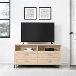Orin Modern 4 Drawer TV Stand For TVs Up To 60" - Saracina Home -Saracina Home Shop GUEST 207d84c8 a611 47cd b653 5d43e3f42a00