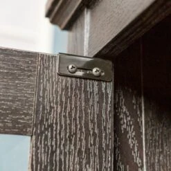 Modern 2 Glass Door Corner TV Stand For TVs Up To 50" Black - Saracina Home -Saracina Home Shop GUEST 22ba1edf 31ae 49ab beed b939bd6668b9