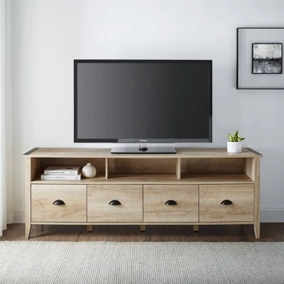 4 Drawer Farmhouse TV Stand for TVs up to 80" - Saracina Home 4 Drawer Farmhouse TV Stand For TVs Up To 80" - Saracina Home -Saracina Home Shop GUEST 231af41b edb2 4412 951f 34aa2684b8c5