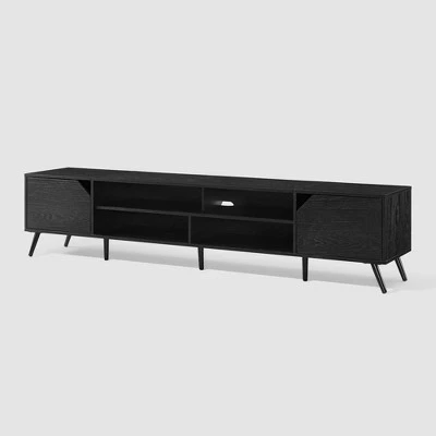 Mid-Century Modern Wide Storage TV Stand for TVs up to 90" - Saracina Home Mid-Century Modern Wide Storage TV Stand For TVs Up To 90" - Saracina Home -Saracina Home Shop GUEST 2359f0cd 8e1e 4185 9524 c8fc7b418fee