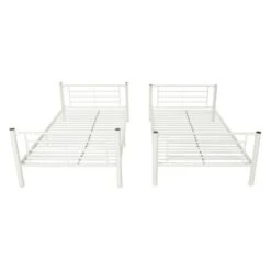 Twin Over Twin Analise Metal Bunk Bed - Saracina Home 4 Twin Over Twin Analise Metal Bunk Bed - Saracina Home -Saracina Home Shop GUEST 235c2232 ede8 41be 8ee1 64e5065a22ec