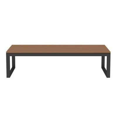 4pc Metal & Wood All Weather Patio Sectional Set - Natural - Saracina Home 4pc Metal & Wood All Weather Patio Sectional Set - Natural - Saracina Home -Saracina Home Shop GUEST 244cc21c aff2 437b b247 e61de2b49419