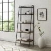 72" Open Storage Ladder Bookshelf - Saracina Home -Saracina Home Shop GUEST 24850305 83dd 46ea a203 73dac7392f73