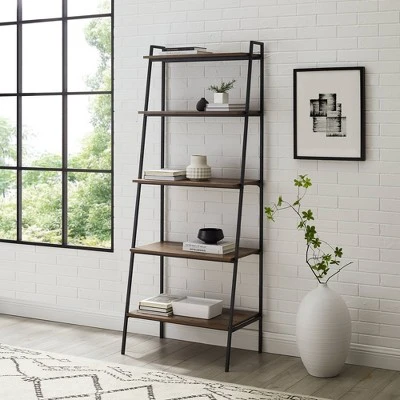 72" Open Storage Ladder Bookshelf - Saracina Home 72" Open Storage Ladder Bookshelf - Saracina Home -Saracina Home Shop GUEST 24850305 83dd 46ea a203 73dac7392f73