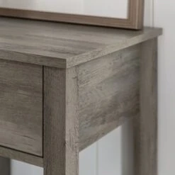 June Rustic Transitional Square Nightstand With Lower Shelf - Saracina Home -Saracina Home Shop GUEST 25e0c3b3 4615 43ba 98e7 57c9f0793a8e