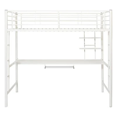 Full Analise Metal Loft Bed with Wood Desk - Saracina Home Full Analise Metal Loft Bed With Wood Desk - Saracina Home -Saracina Home Shop GUEST 261d0342 0d00 4ee0 8951 b9c1ca33c21d