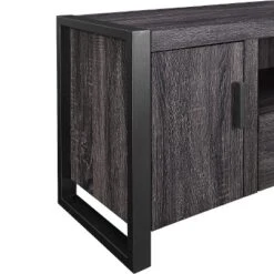 Modern Urban Industrial TV Stand For TVs Up To 65" Charcoal - Saracina Home 4 Modern Urban Industrial TV Stand For TVs Up To 65" Charcoal - Saracina Home -Saracina Home Shop GUEST 2646cb87 d729 4a26 83cd 8fa1fd7bee3d