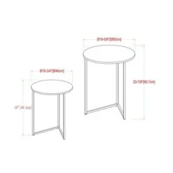 2pc Glam V Leg Nesting Side Tables - Saracina Home 6 2pc Glam V Leg Nesting Side Tables - Saracina Home -Saracina Home Shop GUEST 274a4737 37b8 4868 bad4 66fc1d2cb9ea
