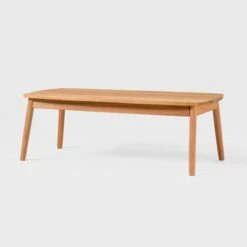 Saracina Home Modern Boho Rounded Rectangle Eucalyptus Patio Coffee Table 4 Saracina Home Modern Boho Rounded Rectangle Eucalyptus Patio Coffee Table -Saracina Home Shop GUEST 2ac7cd38 dcae 4bfc a378 f94574065e27
