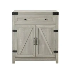 Clarabelle Rustic Farmhouse Barn Door Accent Cabinet - Saracina Home -Saracina Home Shop GUEST 2ac8529d d256 4c72 a650 90512fa4f111