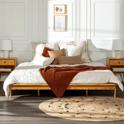 Boho Solid Wood King Platform Bed - Saracina Home Boho Solid Wood King Platform Bed - Saracina Home -Saracina Home Shop GUEST 2b484637 caef 4c2f a8ec f88e052c940c
