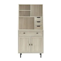 64" Storage Desk & Hutch With Keyboard Drawer - Saracina Home 7 64" Storage Desk & Hutch With Keyboard Drawer - Saracina Home -Saracina Home Shop GUEST 2e085994 93cf 4207 ac61 ea431e88839b