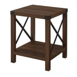 Sophie Rustic Industrial X Frame Side Table - Saracina Home 5 Sophie Rustic Industrial X Frame Side Table - Saracina Home -Saracina Home Shop GUEST 2eab057f bcba 405f a0cf 6f98e2aca435