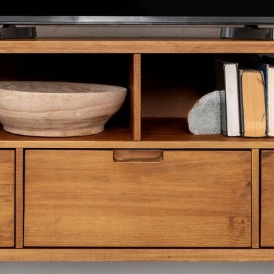 Cara Mid-Century Modern 3 Drawer TV Stand for TVs up to 65" - Saracina Home Cara Mid-Century Modern 3 Drawer TV Stand For TVs Up To 65" - Saracina Home -Saracina Home Shop GUEST 30f7263f 97ce 4f00 8ef8 2c956afbc0e9