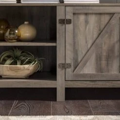 2 Door Farmhouse Highboy TV Stand For TVs Up To 65" Gray Wash - Saracina Home 9 2 Door Farmhouse Highboy TV Stand For TVs Up To 65" Gray Wash - Saracina Home -Saracina Home Shop GUEST 31e562fd 828f 4f31 9277 71dd8797fd8f
