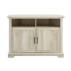 Grooved Door Corner TV Stand For TVs Up To 45" - Saracina Home 10 Grooved Door Corner TV Stand For TVs Up To 45" - Saracina Home -Saracina Home Shop GUEST 3313742c eb60 460f bd14 7a98b04aa345