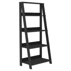 55" Thatcher Transitional Wood 4 Shelf Ladder Bookshelf - Saracina Home 11 55" Thatcher Transitional Wood 4 Shelf Ladder Bookshelf - Saracina Home -Saracina Home Shop GUEST 33b7a683 4c4c 4eb9 a592 9586c274269d