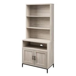 64.12" Orin Modern 2 Door Bookshelf Hutch - Saracina Home -Saracina Home Shop GUEST 3430bc99 4436 4284 b8dd 536051a78bbe
