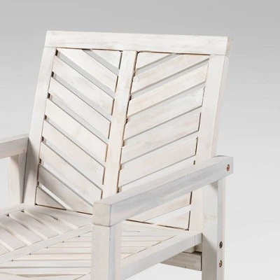 2pk Slatted Chevron Acacia Wood Patio Chairs - Saracina Home 2pk Slatted Chevron Acacia Wood Patio Chairs - Saracina Home -Saracina Home Shop GUEST 36bb0c0f 64b2 469f 8201 078ad2f60c04