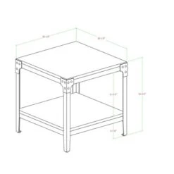 Set Of 2 Benny Urban Industrial Angle Iron Side Tables - Saracina Home -Saracina Home Shop GUEST 36f541d7 e3c1 4bfe a7c1 00065ab8ba6c