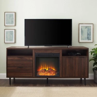 Ronan Modern Storage with Electric Fireplace TV Stand for TVs up to 65" - Saracina Home Ronan Modern Storage With Electric Fireplace TV Stand For TVs Up To 65" - Saracina Home -Saracina Home Shop GUEST 3a5fb036 b0ca 4bed b909 bede87d79e59