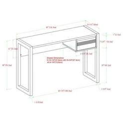 Claudine Chic Two-Tone Writing Desk With Grooved Drawer - Saracina Home -Saracina Home Shop GUEST 3d1b49de bc31 453a ba7e e3b28fbcefb7