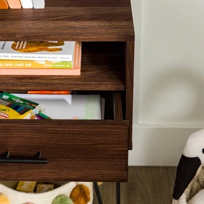 Amal Modern Single Drawer Hairpin Leg Nightstand - Saracina Home Amal Modern Single Drawer Hairpin Leg Nightstand - Saracina Home -Saracina Home Shop GUEST 40c3e588 7762 4a1f ae19 3cbe68902f1e