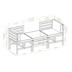 3pc Modular Acacia Wood Patio Chat Set With Cushions - Saracina Home 15 3pc Modular Acacia Wood Patio Chat Set With Cushions - Saracina Home -Saracina Home Shop GUEST 40d534e6 e257 4800 9654 11e0df4d0dd9
