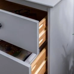 Stiva Classic Mid-Century Modern 3 Drawer Nightstand - Saracina Home -Saracina Home Shop GUEST 419d5f30 0217 4dca b73b b59e468b81e0