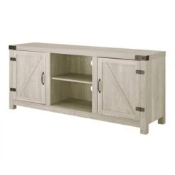 Clarabelle Farmhouse Barn Door TV Stand For TVs Up To 60" - Saracina Home -Saracina Home Shop GUEST 421cdefc 3364 4555 93ca 07c85b1824b0